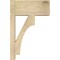 Ekena Millwork Westlake Block Rough Sawn Outlooker, Douglas Fir, 8"W x 16"D x 24"H OUT08X16X24WTL05RDF - alternate 3